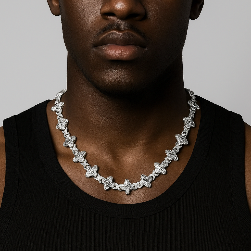 FRGD Iced Out Clover Chain