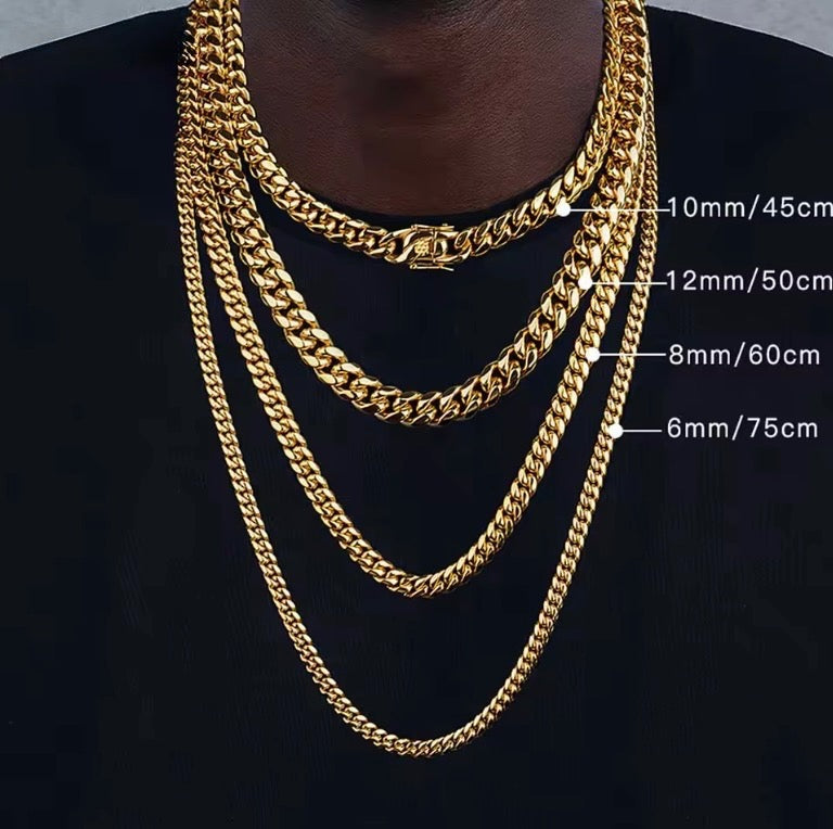 FRGD Gold Cuban Chains