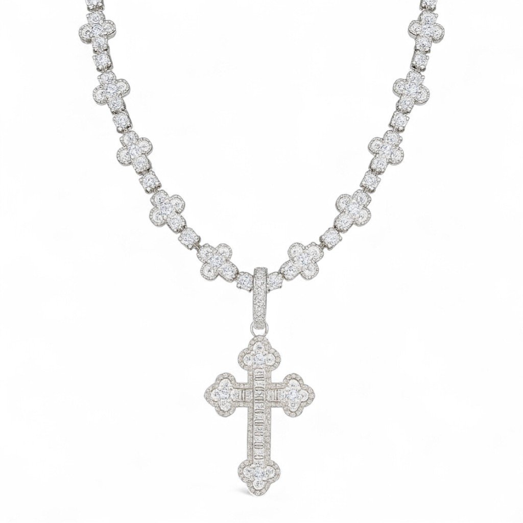 FRGD Iced Out Crosses Chain