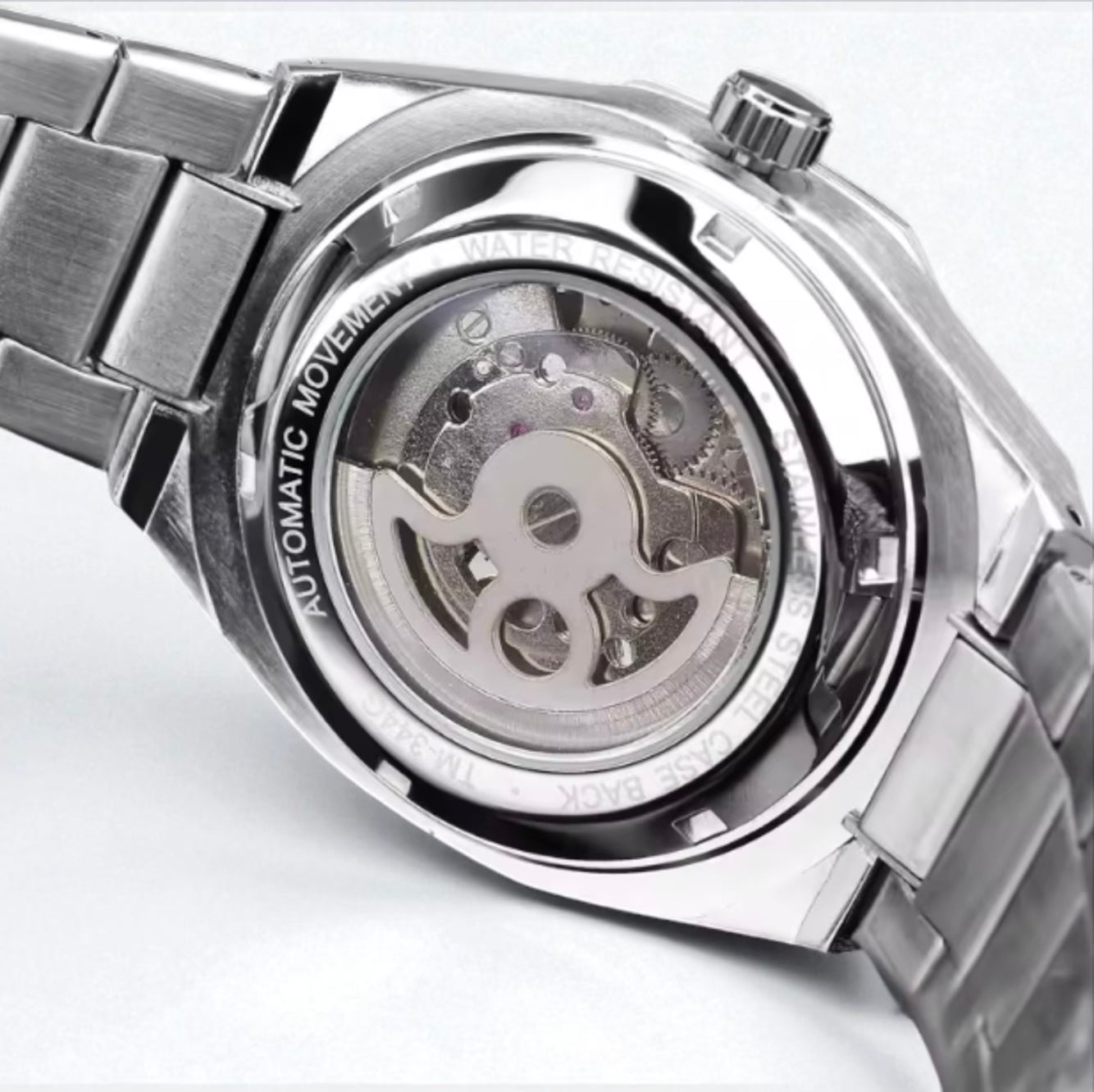 FRGD Steel Skeleton Watch