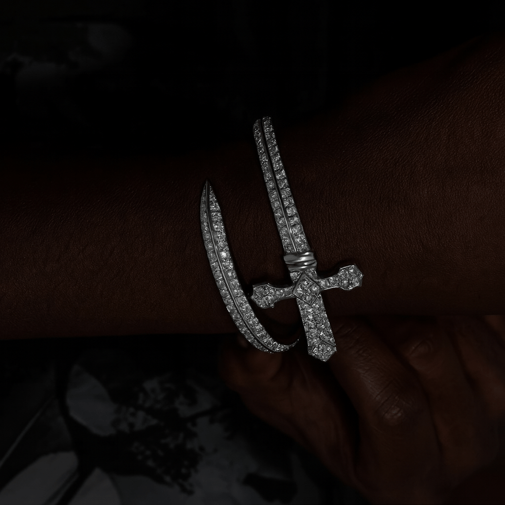 FRGD Cross Bangle Bracelet