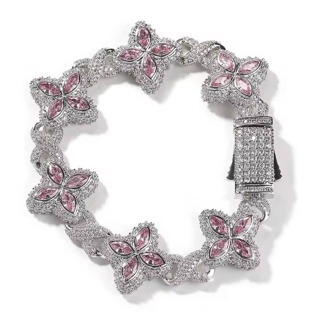 FRGD Iced out Clover Bracelet
