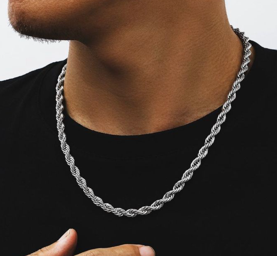 FRGD Silver Rope Chains