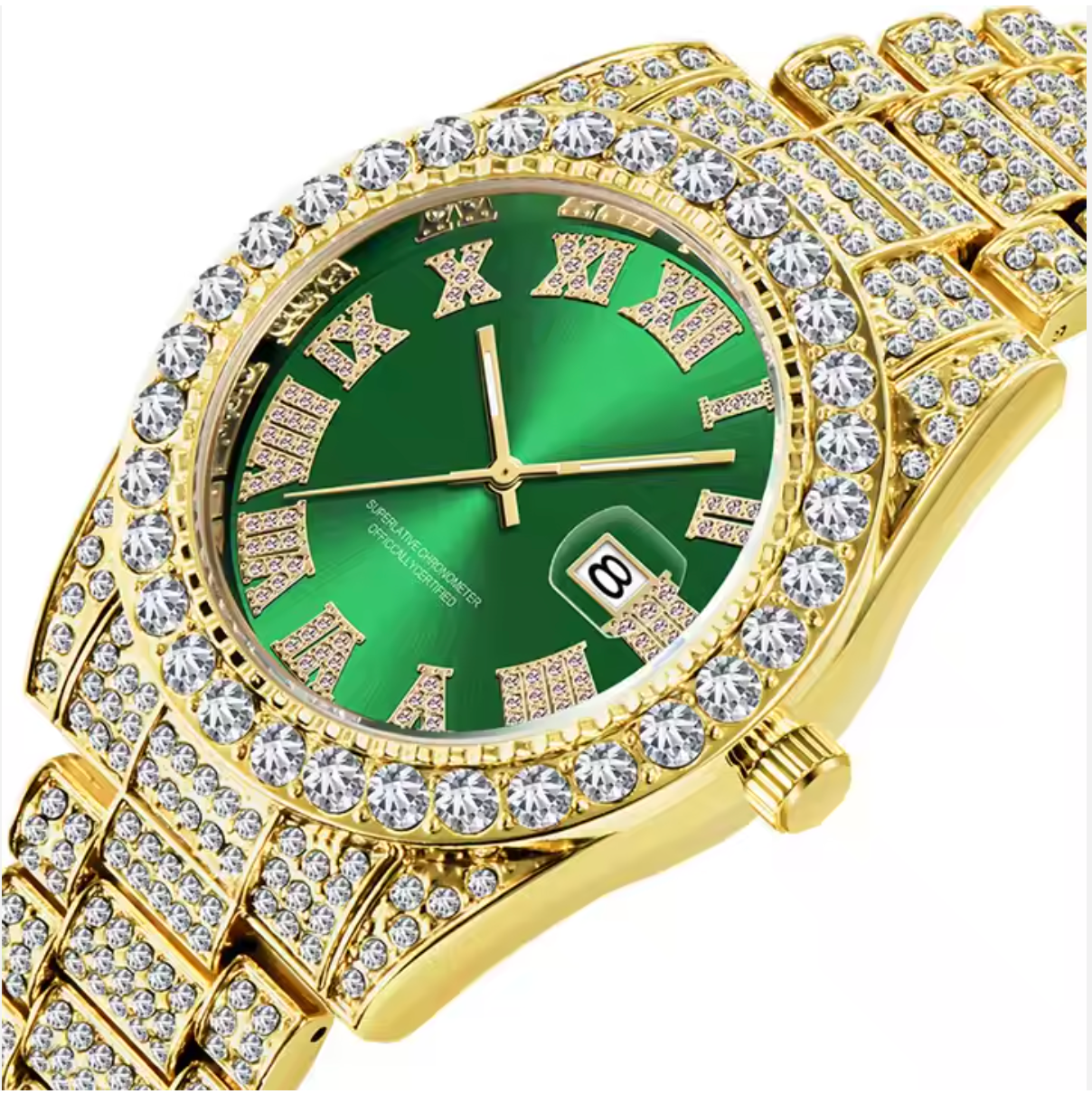 FRGD Green Two-Tone Watch