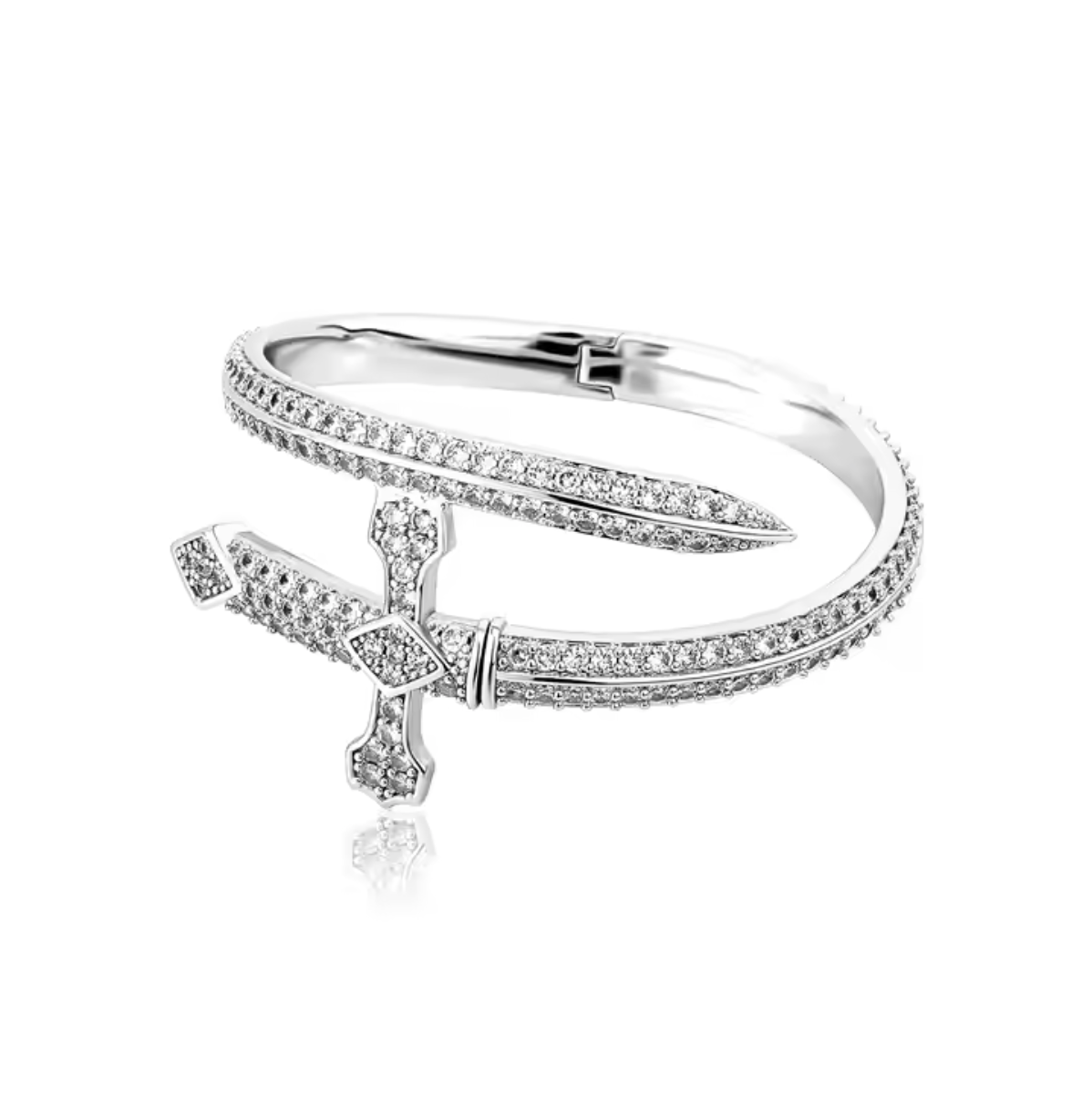 FRGD Cross Bangle Bracelet