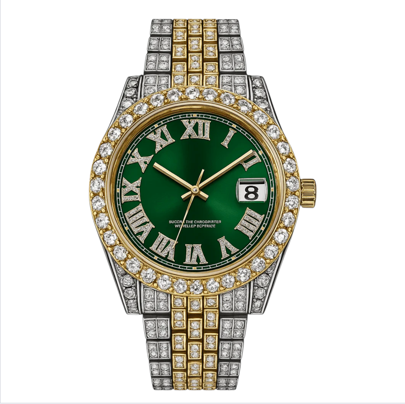 FRGD Green Two-Tone Watch