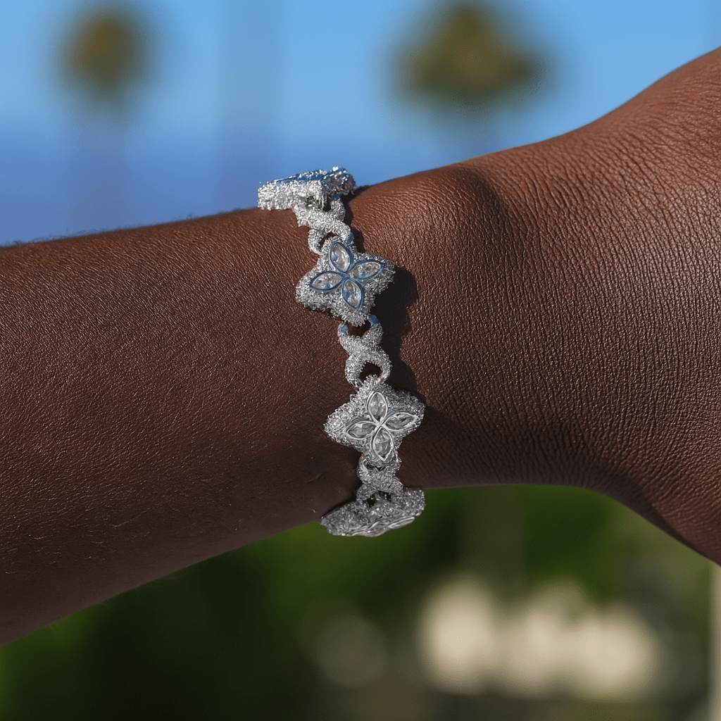 FRGD Iced out Clover Bracelet
