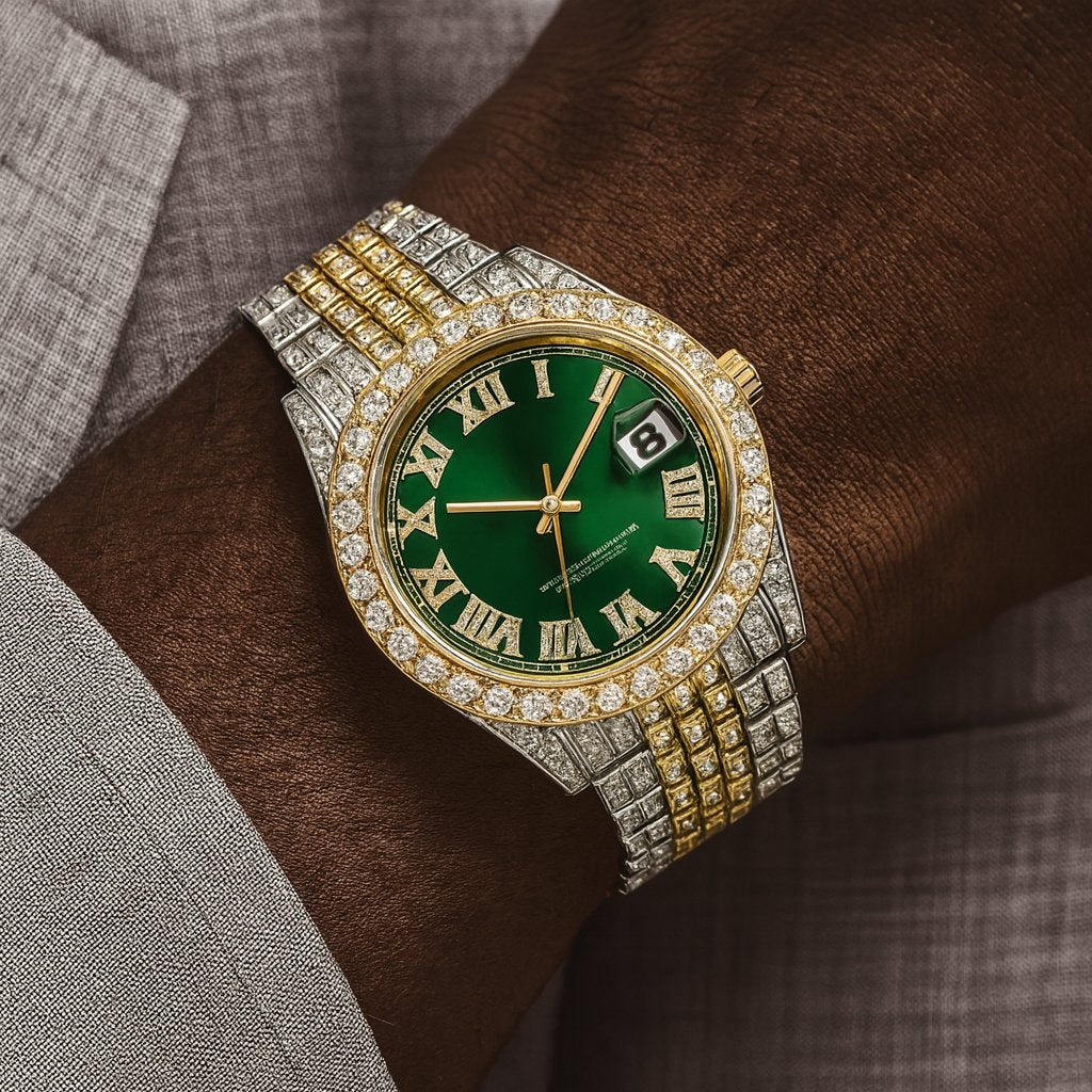 FRGD Green Two-Tone Watch