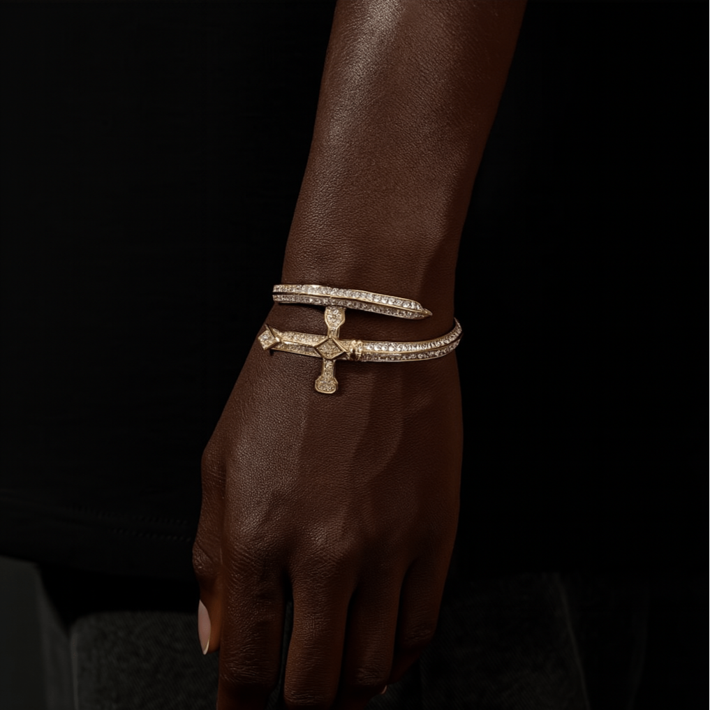 FRGD Cross Bangle Bracelet