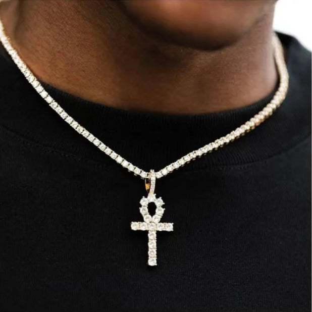 FRGD Iced out Key of Life Pendant