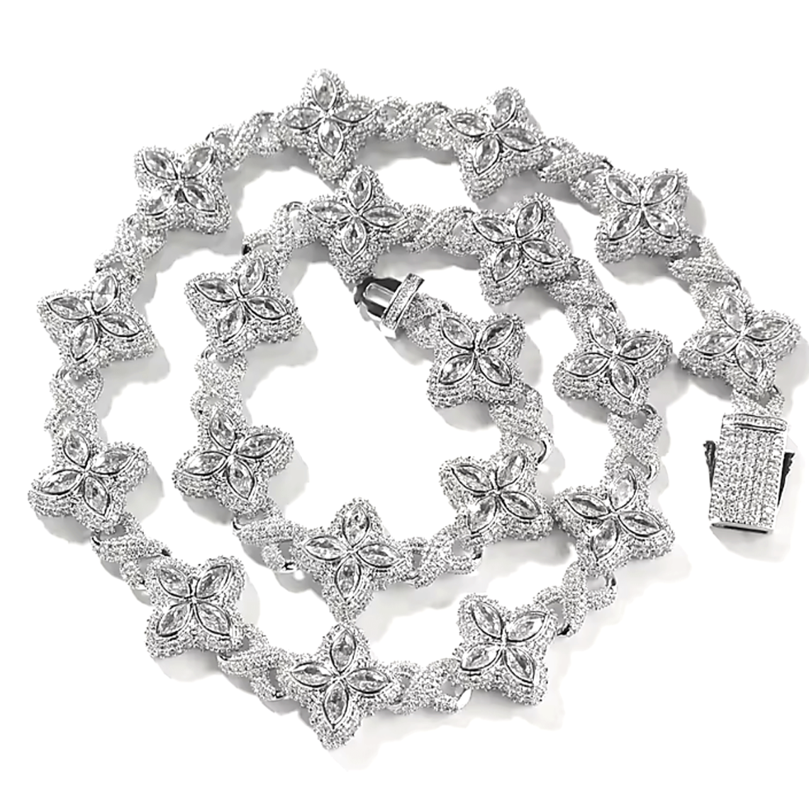 FRGD Iced Out Clover Chain
