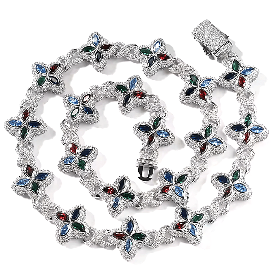 FRGD Iced Out Clover Chain