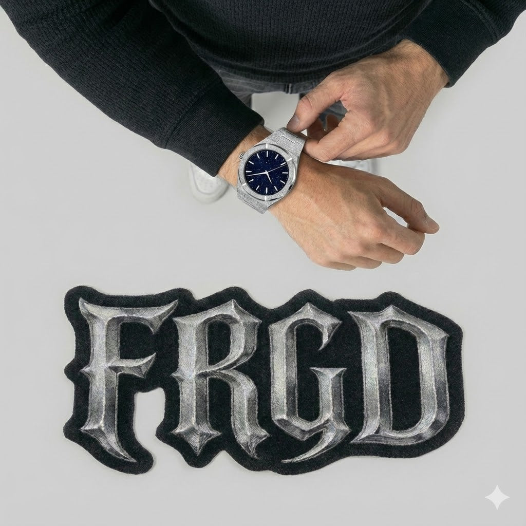 FRGD Iced Out Star Dust Watch